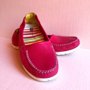 SAS Sunny Slip On Loafer - DOUBLE WIDE - PINK
